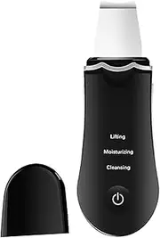 Skin Scrubber Face Spatula, Facial Spatula Skin Scrubber Rechargeable, Stain Remover Lifting Massager, Ultrasonic Machine for Home, Travel, Dormitory
