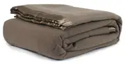 Jason 400GSM 100% Australian Washable Wool Blanket Taupe