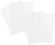 SEWACC 4pcs Plastic Mesh Canvas for DIY Crafts Weaving Embroidery and Cross Stitch Durable and Versatile Plastic Grid for Creative Projects