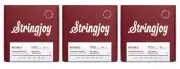 Stringjoy NB1152 Naturals Acoustic Guitar Strings Phosphor Bronze 11-52 (3-Pack)