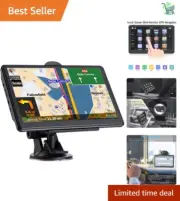 Updated 2025 GPS Navigator with Touchscreen & Free Lifetime Maps – Car and Truck