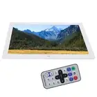17in HD Digital Picture Frame With RC Clock Calendar 100‑240V 1440x900 Elect ECM