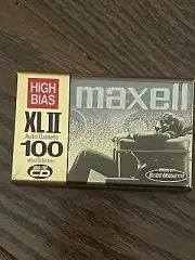 Maxell 100 149 m High Bias XLII Audio Cassette Tape