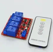 New 4CH 12V Wireless ON/OFF Switch Infrared Remote Control Module IR Receiver
