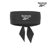 在飛比找momo購物網優惠-【REEBOK】輕薄透氣運動頭巾-黑(RAAC-16010B