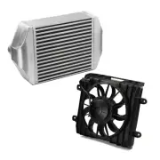 RPM Polished Big Core Intercooler W/ OEM Fan X3 X RC TURBO RR 64