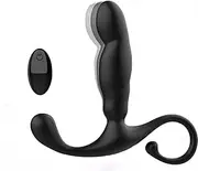 2 in 1 Electric 3 Modes Male Prostate Massager, Wireless Flexible Soft Silicone Massager, Handheld Therapeutic Percussion Device for Muscle Soreness Relief and Relaxation, T-Shirt Waterproof Rechargeable