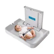 KSITEX Baby Changing Station,Wall Mounted Diaper Changing Tables Fold Up Chan...