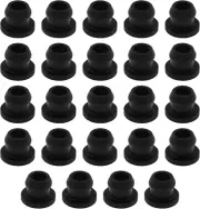 24PCS Pot Carrier Rubbers Feet Pot Support Rubber Grommets Aperture for Pot Rack