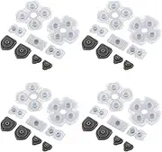 Onyehn 3 Set Silicone Conductive Rubber Pad Keypads for Sony Playstation 4 PS4 Controller for Dualshock 4 Buttons Repair Replacemet Part