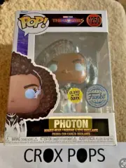 PHOTON GLOW FE 1250 THE MARVELS Funko Pop Vinyl New in Mint Box + Protector