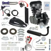 Upgraded 2 Stroke Motorised Bicycle Push 100cc Bike Motor Petrol Engine Kit AU