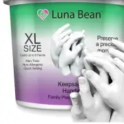 Non-Toxic XL Hand Casting Kit for Families – Memorable Keepsake Crafting Fun