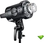 Godox H2400P Bowens Mount Flash Head with 60W LED Modeling Light Speedlight Speedlite Head for Wedding Portrait Studio Photography