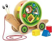 Hape Walk A Long Snail Outdoor Learning Activity Kids/Toddler Fun Play Toy 12m+