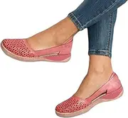 [ZHTAISOU] Sandals Women's Sandals Spring/Summer Breathable Hollow Out Flat Bottom Sandals Sandal