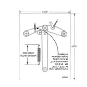Genuine Ariens Max Zoom Zero Turn Mower Decal Belt Diametergram Part# 03875000