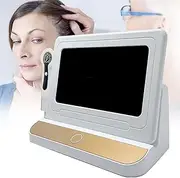 Skin Diagnosis Hair Analyzer,10 Inch Screen Multi Functional Skin Scalp Hair Follicle Detector,200x/50x Dual Lens Skin Health Detection Machine,for Facial,Hairdressing,Scalp Care