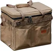 Camping Storage Bag - Outdoor Cushion Storage Bag, Outdoor Cushion Storage Bench | Storage Bags Square Cover Waterproof, Patio Cushion Storage Rack, Tool Storage Bag Trunk Organizer for Travel