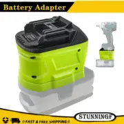 Converter Battery Adapter for Ryobi 18V Li-ion Battery to for Makita 18V Tool
