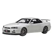AUTOart 1/18 NISSAN SKYLINE GT-R (R34) V-SPEC II White Pearl 77406