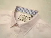 Thomas Pink Linen Cotton Blend Pink Hammond Stripe Sport Shirt NWT Small $175