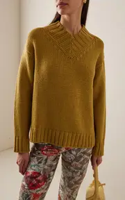 [SIEDRÉS] Lunia Knit Merino Wool-Blend Sweater