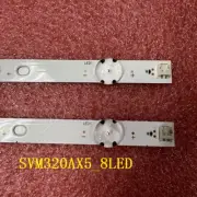 2 PCS LED Backlight for Panasonic TX-32FS400B TX-32FS500B SVM320AX5_8LED_180718
