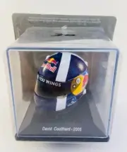 DAVID COULTHARD 2005 REDBULL FORMULA 1 MINI HELMET (SCALE 1:5) BRAND NEW