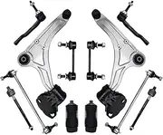 12pcs Front Lower Control Arm Stabilizer Sway Bar Link Tie Rod Suspension Kits Compatible For Ford Fusion 2013 2014 2015 2016 2017