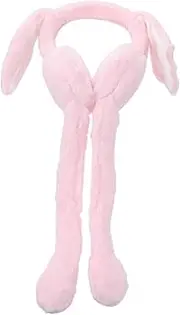 [Minkissy] Earmuff Rabbit Ear Design Comfortable Winter Ear Cover for Cold Weather
