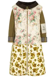 Erdem X Barbour Layered Waxed Cotton Coat - Multicoloured - S (UK8-10 / S) S (UK8-10 / S)