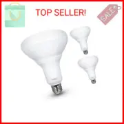 Feit Electric LED BR40 Bulbs, Dimmable, 65W Equivalent, 10 Year Life, 850 Lumens