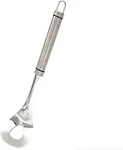 Non-Stick Meatball Spoon Ice Cream Melon Baller Scoop Kitchen Tools,Stainless Steel Scoop Stainless Steel Meatball Maker Kitchen Press Fish Ball Spoon(Color:Silver,Size:One Size)