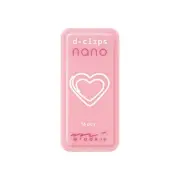 Midori 43383006 Clip Deep Clips Nano Heart Pattern