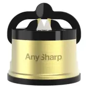 – CHEF – Hands Free Knife Sharpener - Easy to Use Sharpening Tool with PowerG...