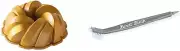 75Th Anniversary Braided Rope Bundt Cake Pan, Gold, 12 Cup Capacity