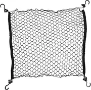 MINAOLULUS Practical Garden Cart Net Elastic Folding Cargo Net for Trolley Cart Versatile Luggage Storage for Camping Secure Easy Installation Organize Your Essentials