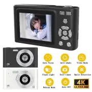 Kids Digital Camera 2.4 Inch Screen 16X Zoom HD 48MP 1080P Anti-Shake Camera