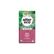 Alter Eco Chocolate (Organic) Dark Sea Salt 80g 12 Pack