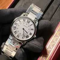 在飛比找Yahoo!奇摩拍賣優惠-二手99新 Cartier 卡地亞坦克中性表 表徑36mm 