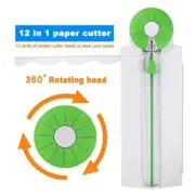 12in1 Manual Paper Cutter Creasing Trimmer Multifunctional Portable Cutting Tool