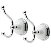 Kingston Brass Towel Hook 4.31"x2.75"x5.44" Single Robe Hook in Polished Chrome