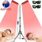Red Light Therapy Lamp Dual Infrared Lamps 660nm Red and 850nm Near Infrared
