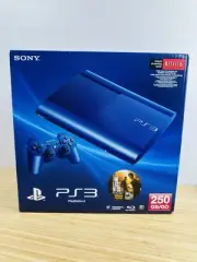 Sealed Sony Playstation PS3 Super Slim 250GB Blue CECH-4201B LAST OF US BUNDLE
