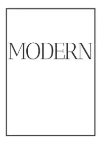 在飛比找博客來優惠-Modern: A decorative book for 