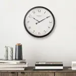 美國 FOUNTAIN DESIGNS 簡約布紋掛鐘 10吋 MODERN FARMHOUSE CLOCK