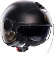 AGV Eteres Ponza, open face helmet , color: Matt Black/Gold , size: L