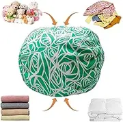 Plush Toy Storage Bean Bag | Plush Toys Chair Holder Bag Comfortable Organizer Cover,Toy Storage Organizer for Living Room, Bedroom, Nursery, Study Room