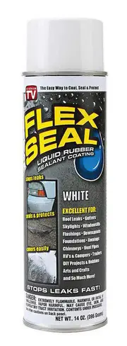 FLEX SEAL Spray Liquid Rubber WHITE 14oz 396gm FSWHTR20
